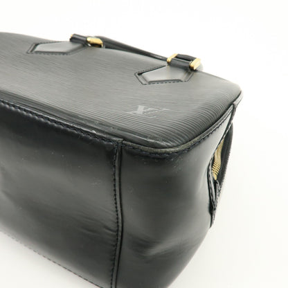 Louis Vuitton Sablons Epi Leather, Black, Leather, Handbag
