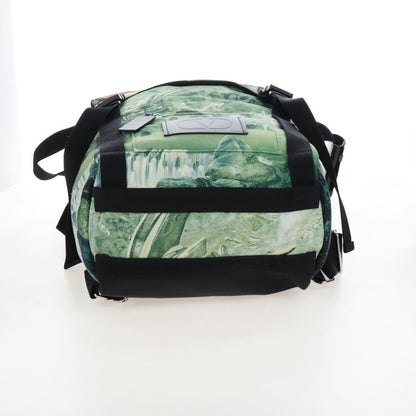 Valentino Garavani x Roger Dean Dragon Printed Nylon, Green, Nylon, Backpack