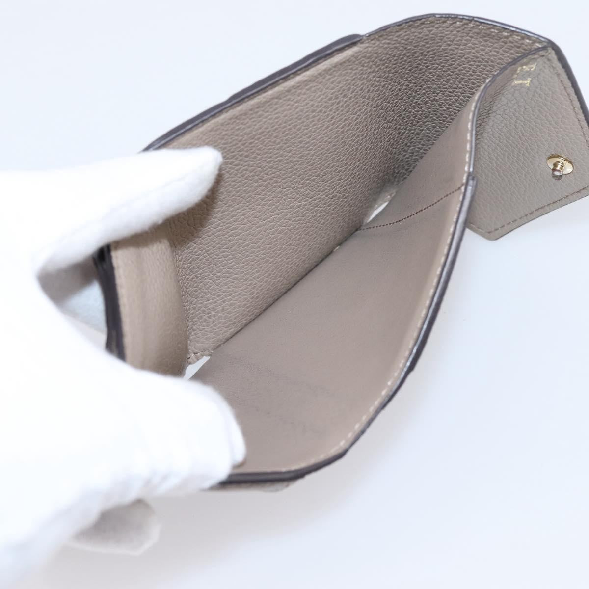 Louis Vuitton Zoe Monogram Empreinte Leather, Beige, Leather, Wallet