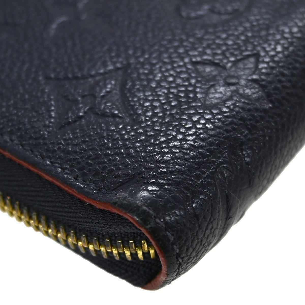Louis Vuitton Portefeuille zippy Monogramme Empreinte Monogramme Empreinte, Navy, Leather, Wallet