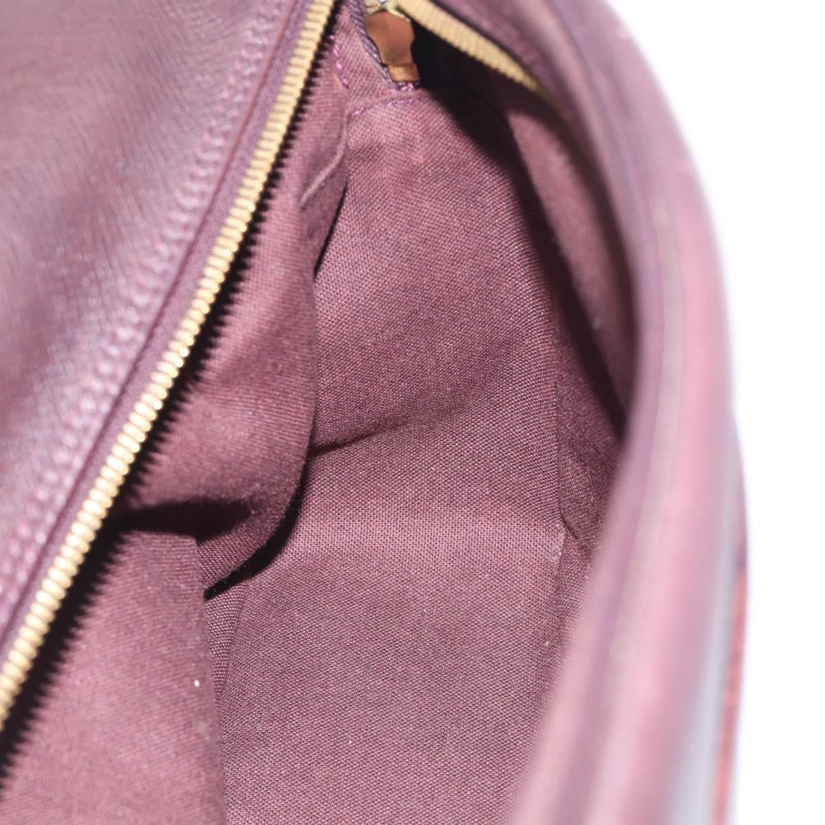 Louis Vuitton Reporter Taiga Leather, Burgundy, Leather, Shoulder Bag