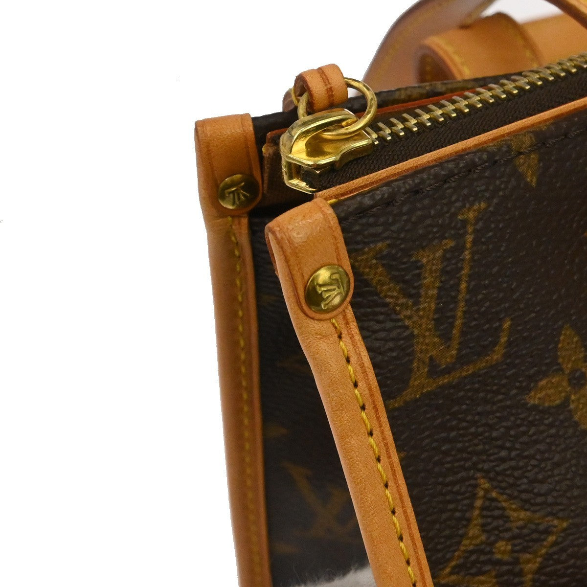 Louis Vuitton Popincourt Tote Monogram Canvas, Brown, Canvas, Tote Bag