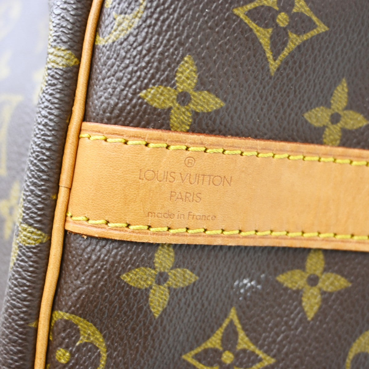 Louis Vuitton Keepall Bandouliere Monogram Canvas, Brown, Canvas, Travel Bag