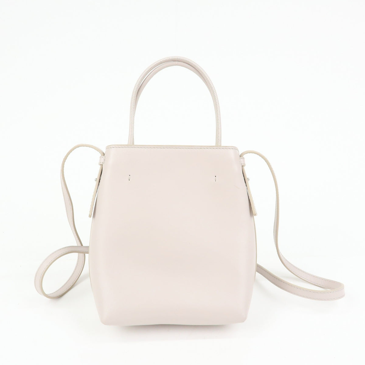 Chloe Sense Leather, Pink, Leather, Tote Bag