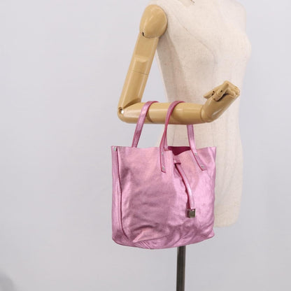 Tiffany & Co. Vintage Leather, Pink, Stainless Steel, Shoulder Bag