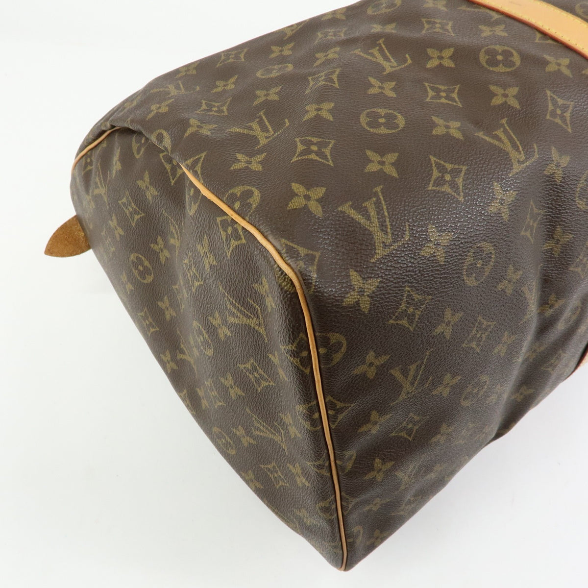 Louis Vuitton Keepall Monogram Canvas, Brown, Canvas, Travel Bag