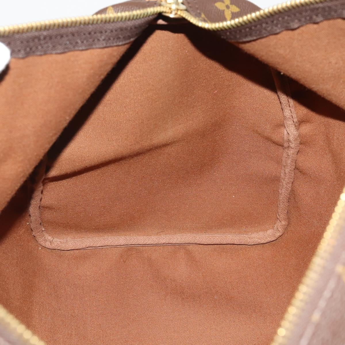 Louis Vuitton Keepall Monogram Canvas, Brown, Canvas, Travel Bag