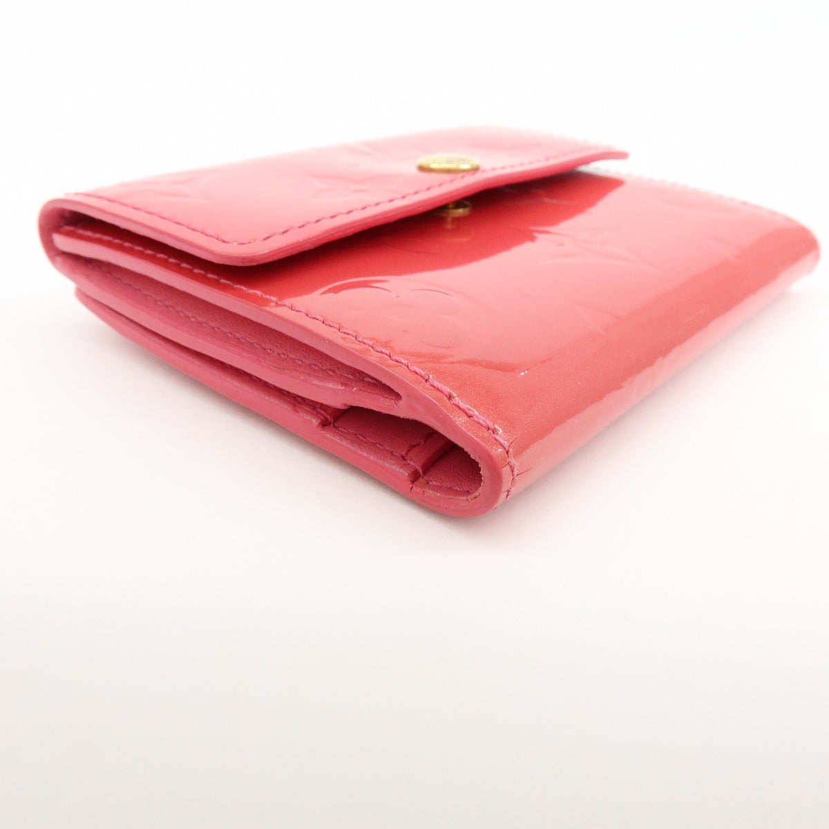 Louis Vuitton Ludlow Vernis, Pink, Patent Leather, Wallet