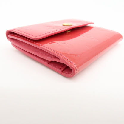 Louis Vuitton Ludlow Vernis, Pink, Patent Leather, Wallet