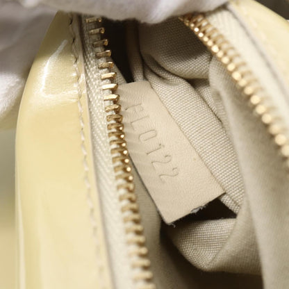 Louis Vuitton Sobe Clutch Patent, Beige, Patent Leather, Clutch