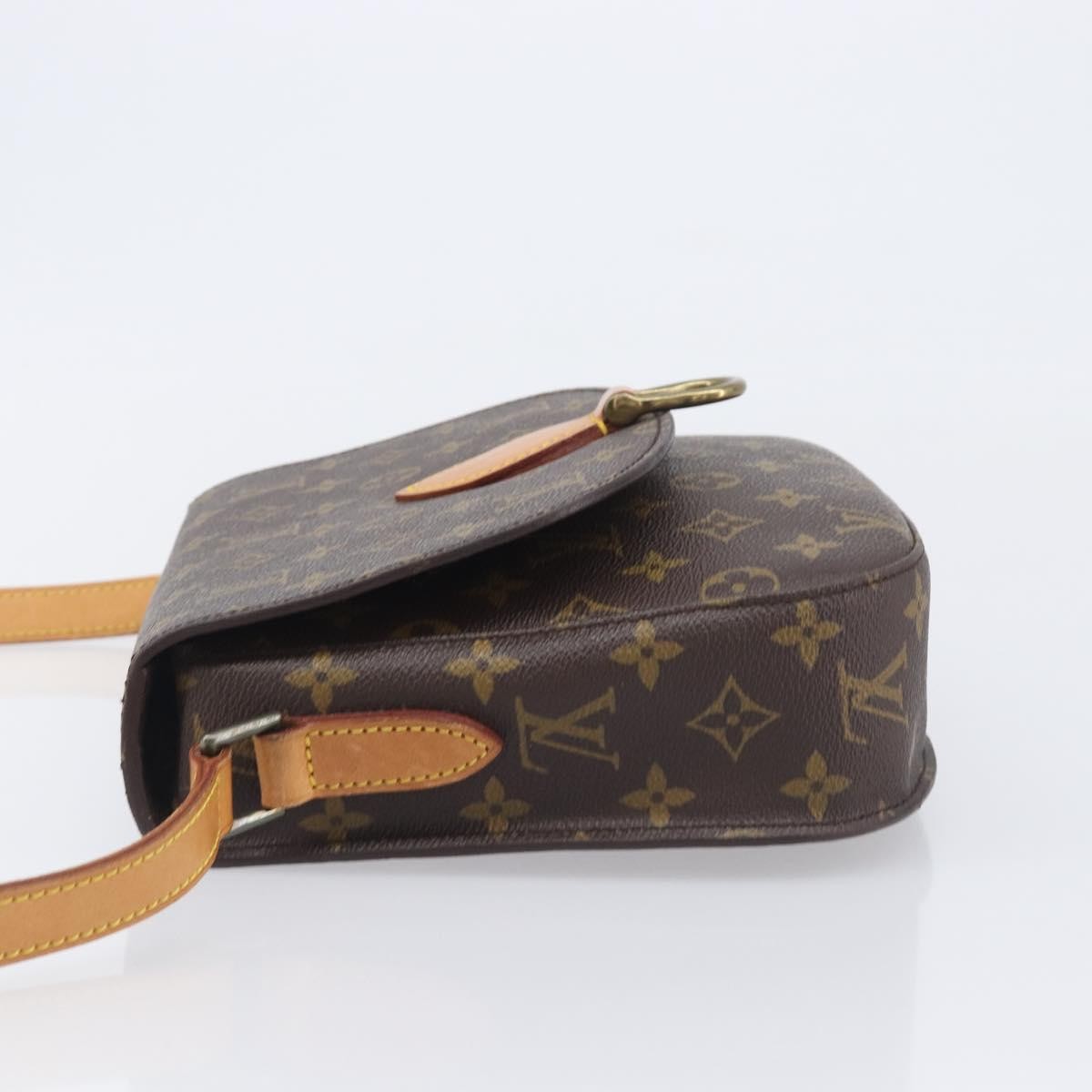 Louis Vuitton Saint Cloud Monogram Canvas, Brown, Canvas, Handbag