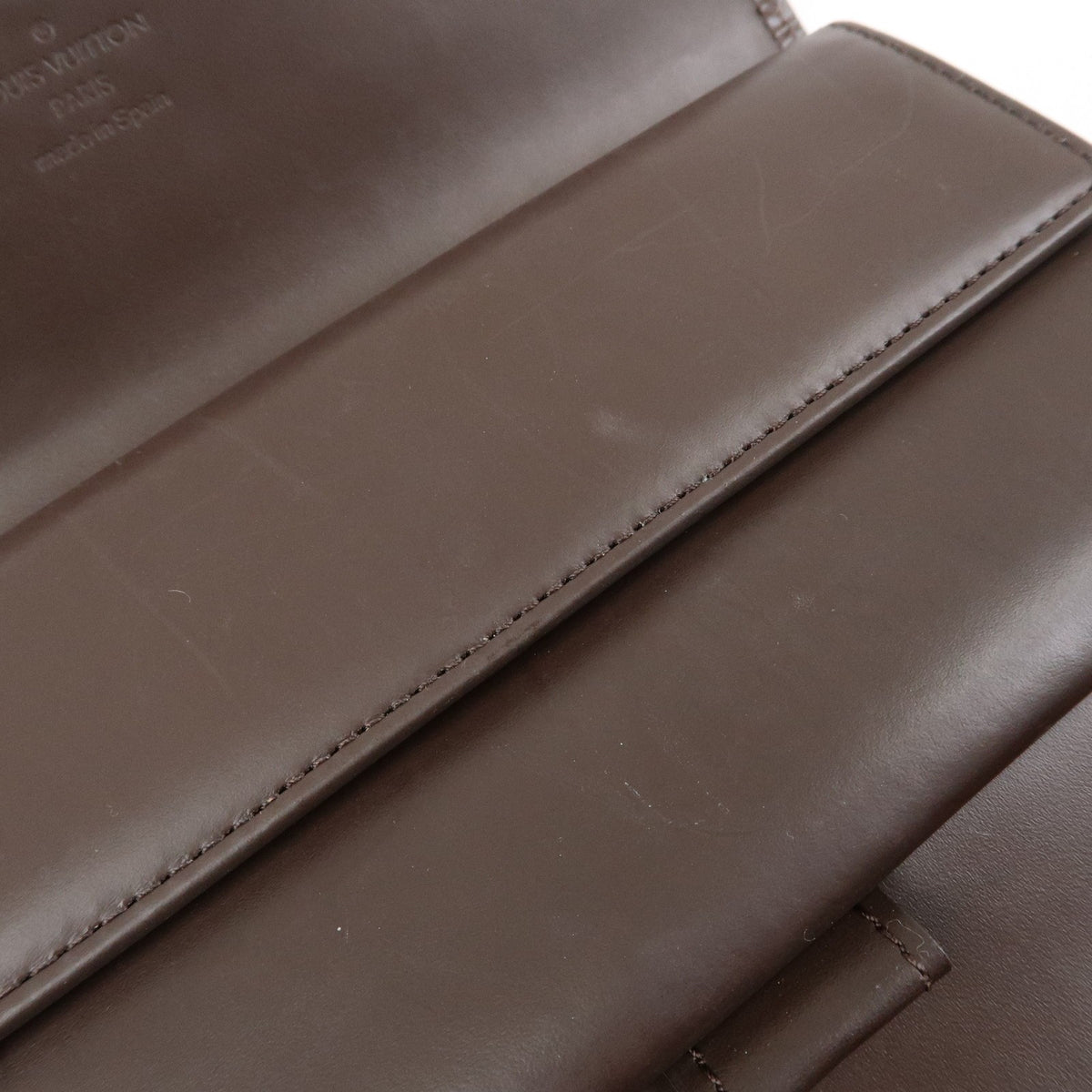 Louis Vuitton Porte Tresor International Epi Leather, Brown, Leather, Wallet