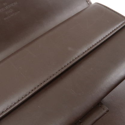 Louis Vuitton Porte Tresor International Epi Leather, Brown, Leather, Wallet