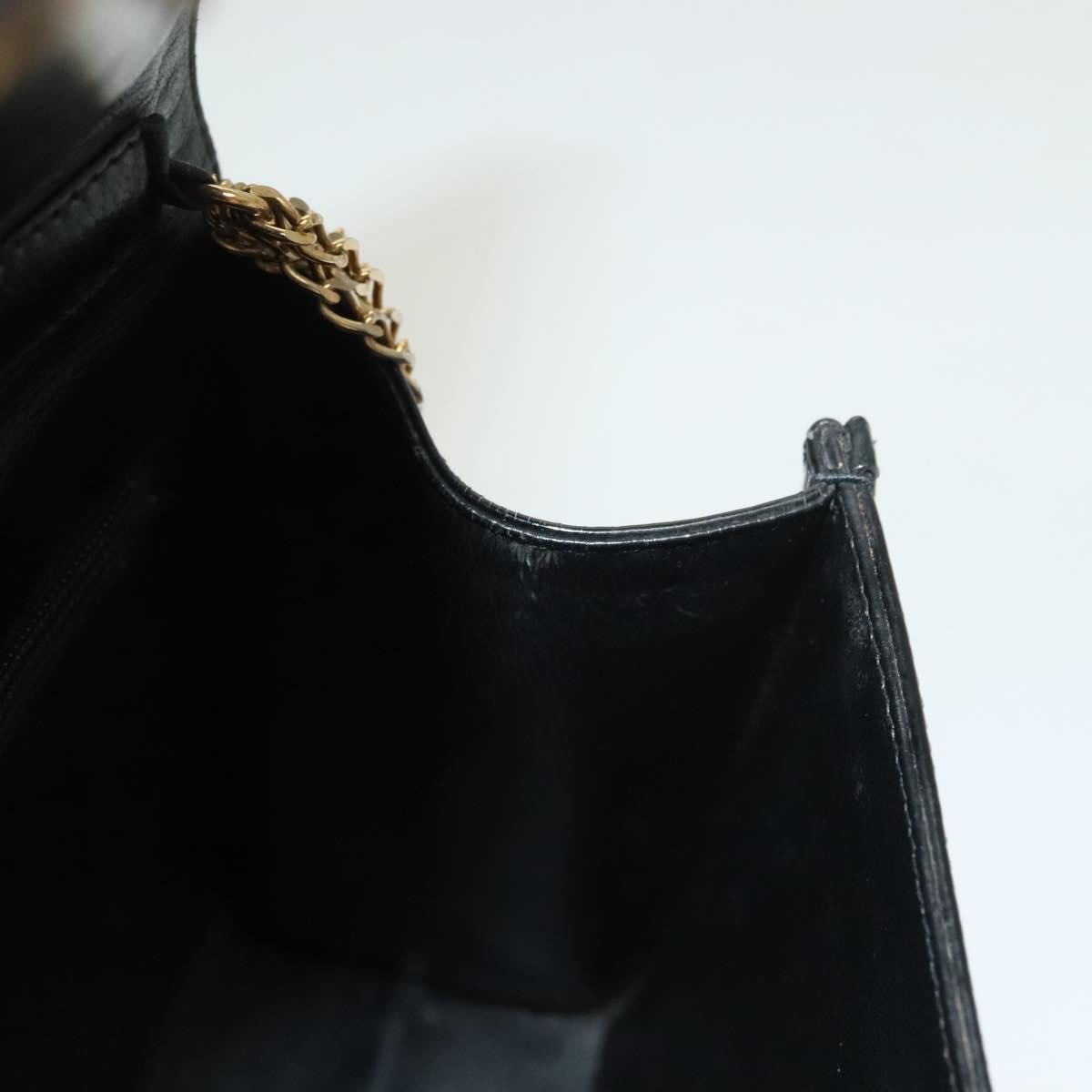 Chanel CC Envelope Flap Patent Leather, Black, Patent Leather, Clutch