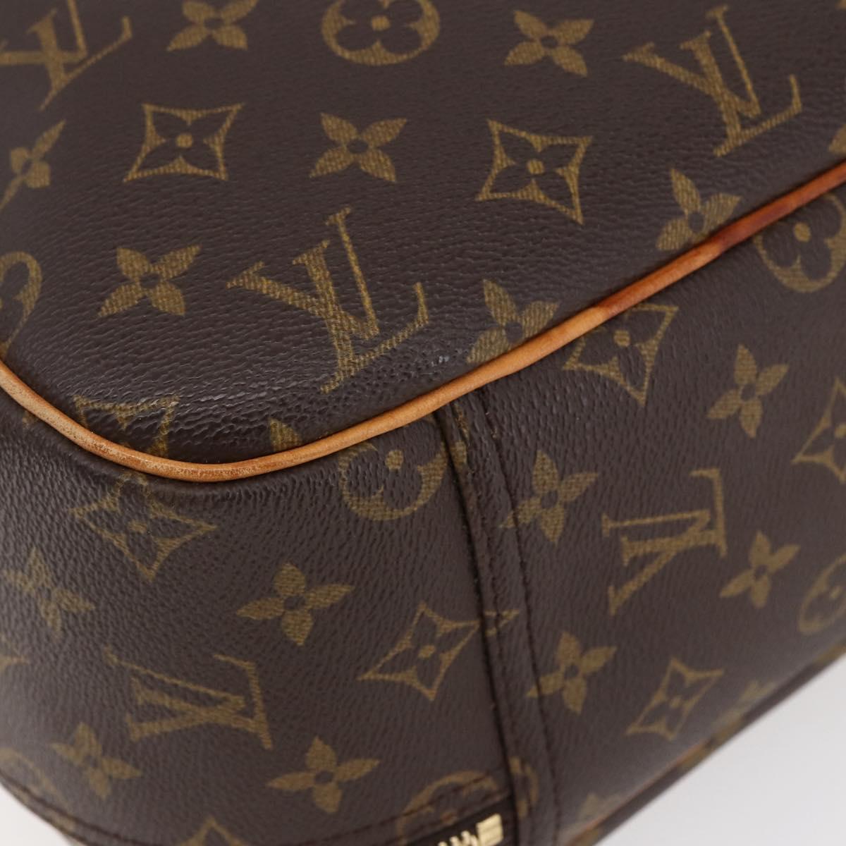 Louis Vuitton Excursion Handbag Monogram Canvas, BROWN, CANVAS, Handbag