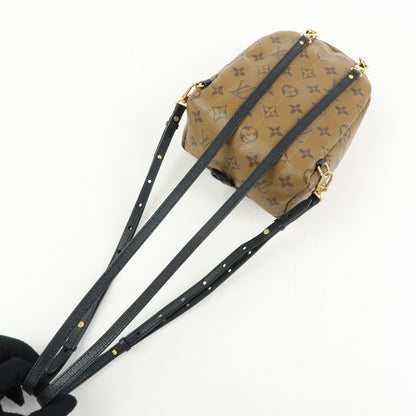 Louis Vuitton Palm Springs Reverse Monogram Canvas, Brown, Canvas, Backpack