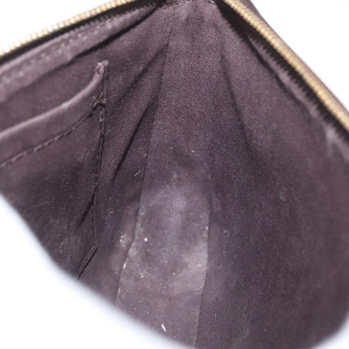 Louis Vuitton Lexington Pochette Monogram Vernis, Brown, Patent Leather, Clutch
