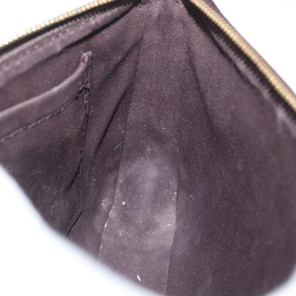 Louis Vuitton Lexington Pochette Monogram Vernis, Brown, Patent Leather, Clutch