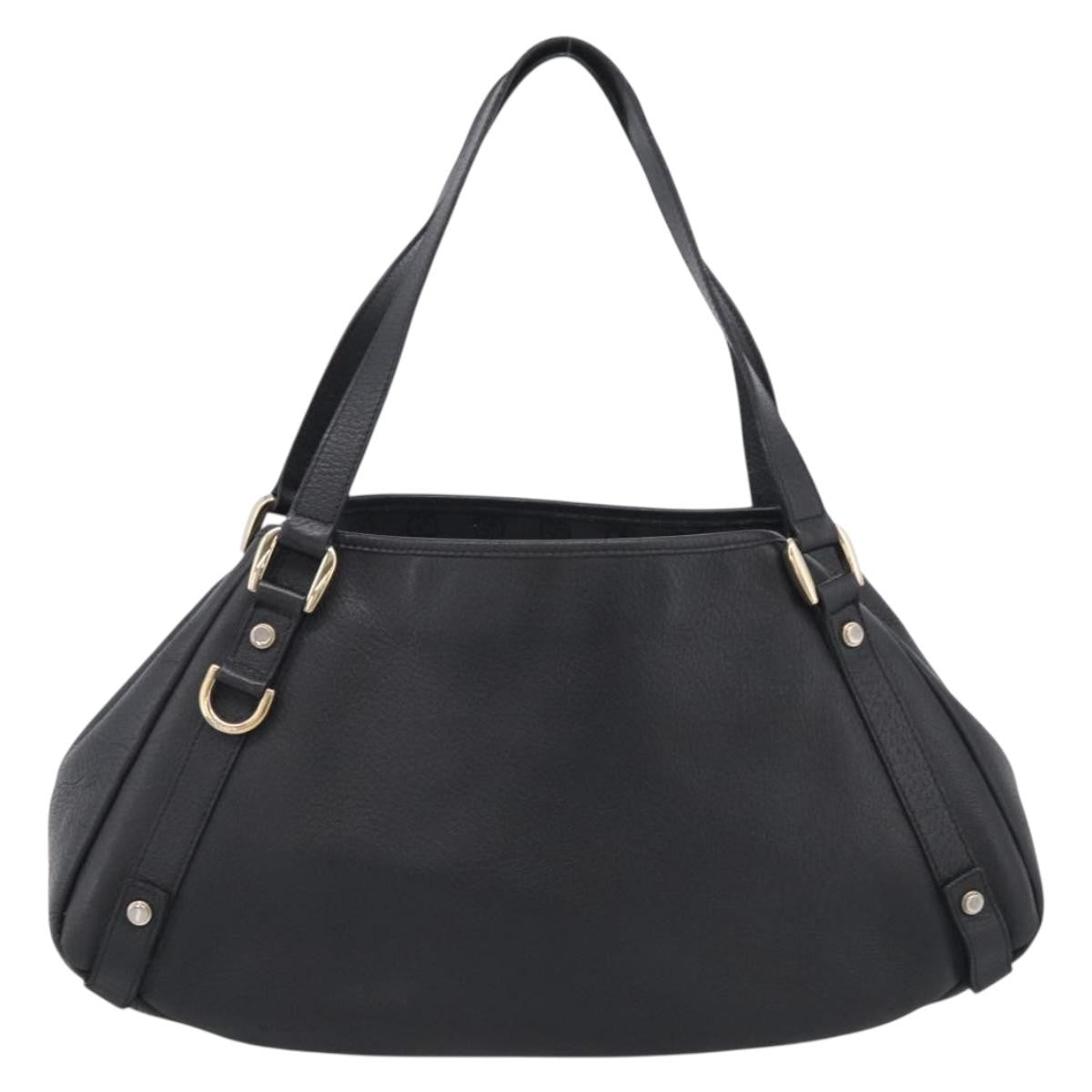 Gucci Abbey Leather, Black, Leather, Shoulder Bag