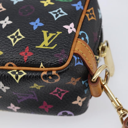 Louis Vuitton Wapity Trousse Monogram Multicolor, Black, Canvas, Clutch