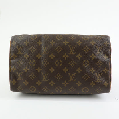 Louis Vuitton Speedy Monogram Canvas, Brown, Canvas, Handbag