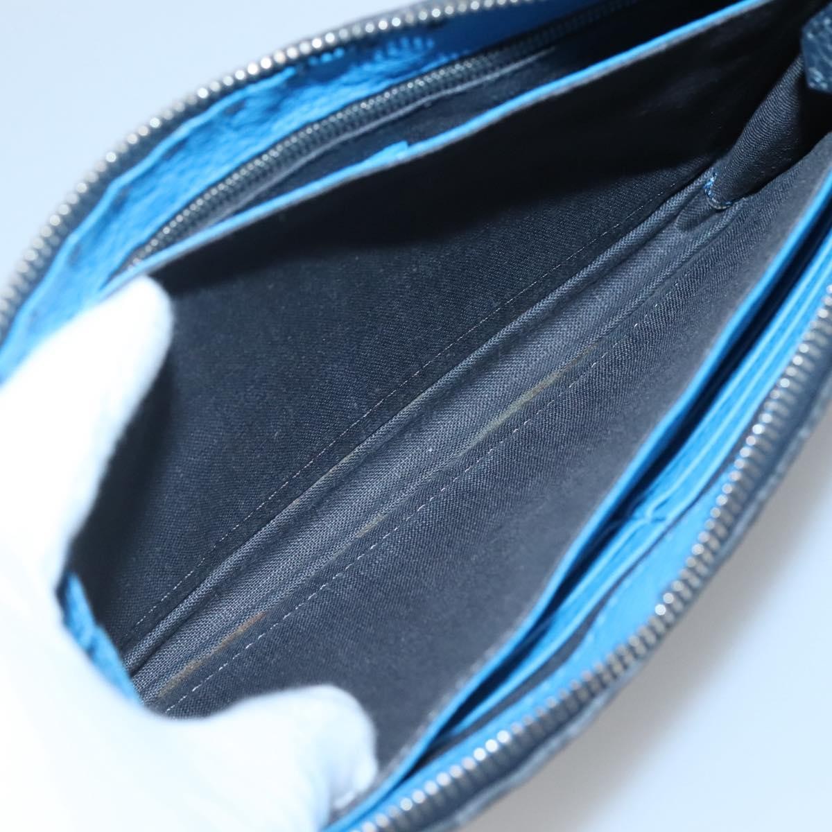 Fendi Selleria Zip Leather, Black, Leather, Clutch