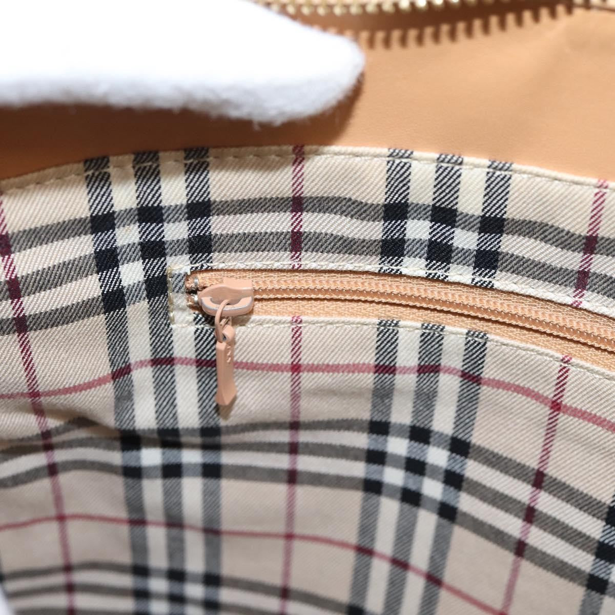 Burberry Handbag Leather, Beige, Leather, Handbag