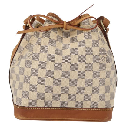 Louis Vuitton Noe Damier Ebene, Beige, Canvas, Shoulder Bag