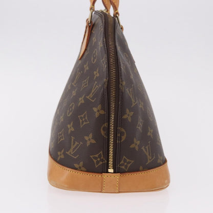 Louis Vuitton Vintage Alma Monogram Canvas, Brown, Canvas, Handbag