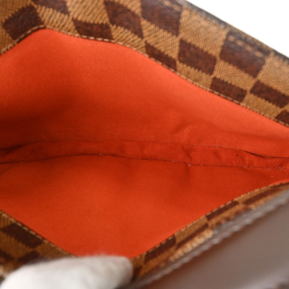 Louis Vuitton Aubagne Damier Ebene, Brown, Canvas, Shoulder Bag