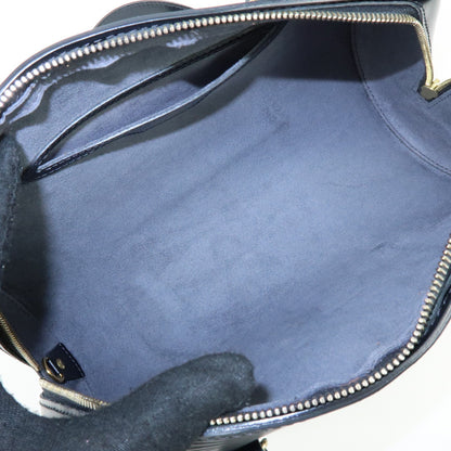 Louis Vuitton Soufflot Epi Leather, Black, Leather, Tote Bag