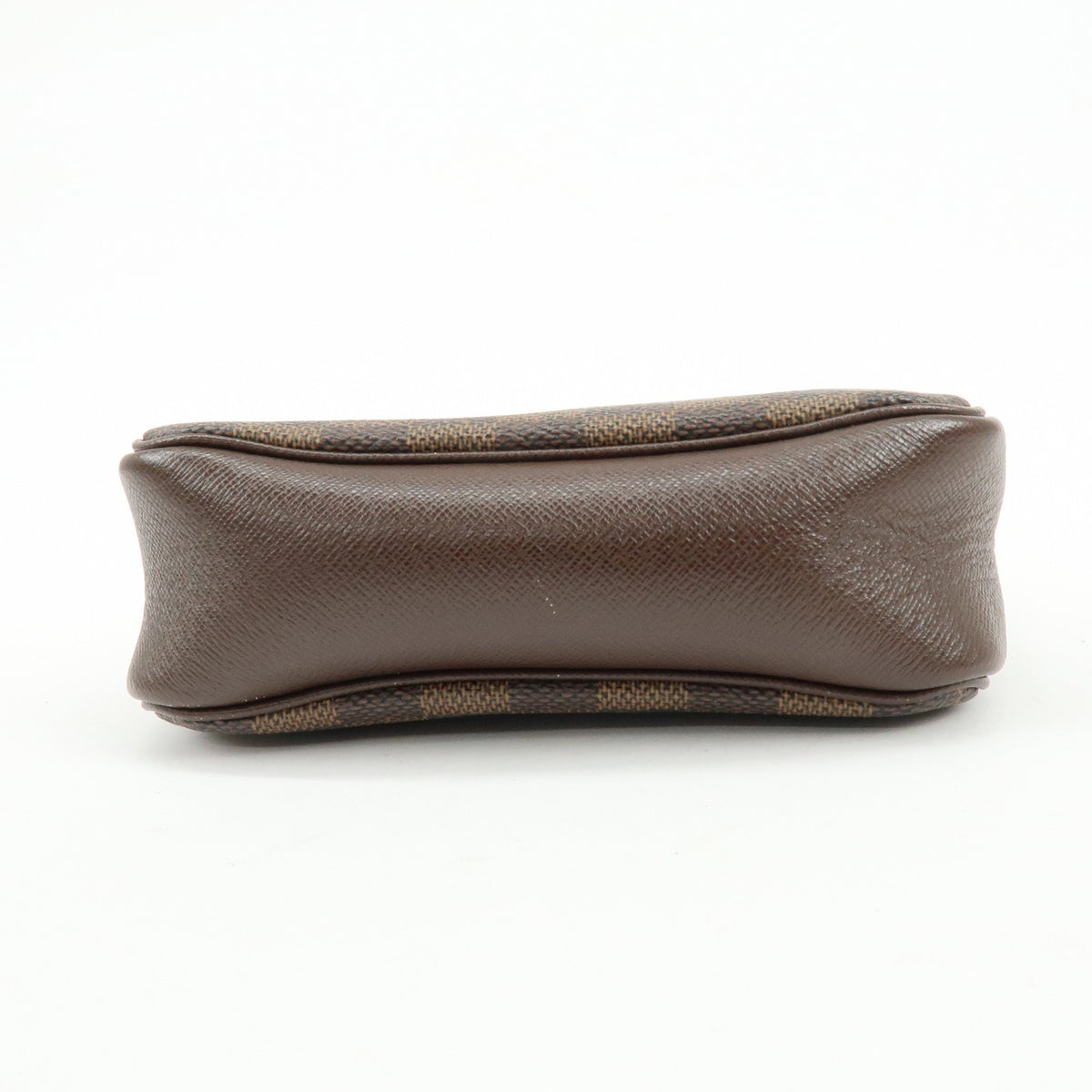 Louis Vuitton Trousse Make Up Damier, Brown, Canvas, Clutch
