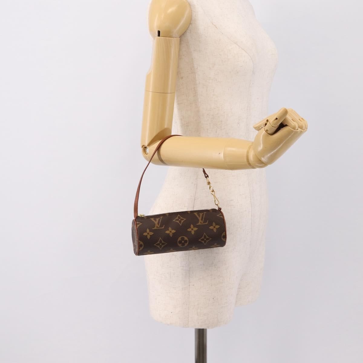Louis Vuitton Papillon Pochette Monogram Canvas, Brown, Canvas, Clutch
