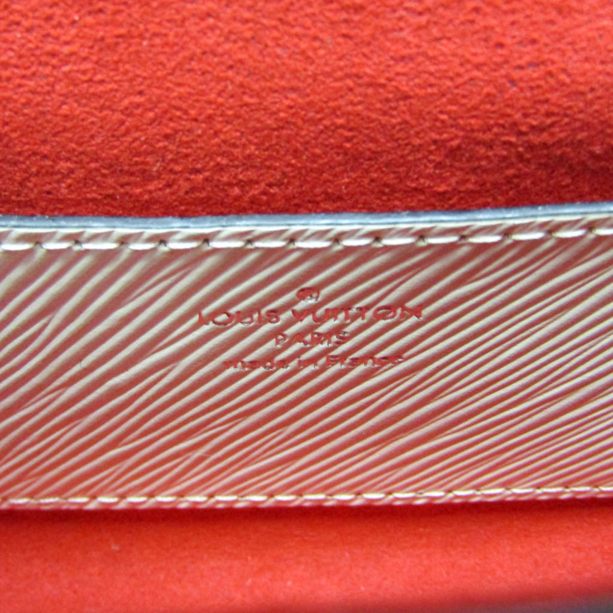Louis Vuitton Twist Epi Leather, White, Leather, Handbag