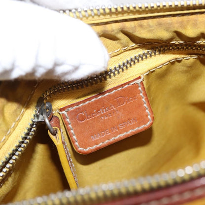 Christian Dior Vintage Trotter Romantique Diorissimo Coated Canvas, Beige, Canvas, Shoulder Bag