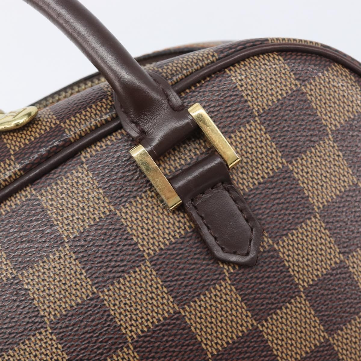 Louis Vuitton Sarria Damier, Brown, Canvas, Handbag