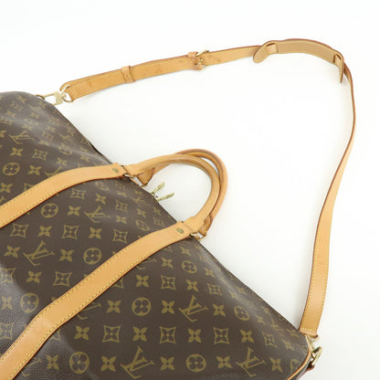 Louis Vuitton Keepall Bandouliere Monogram Canvas, Brown, Canvas, Travel Bag