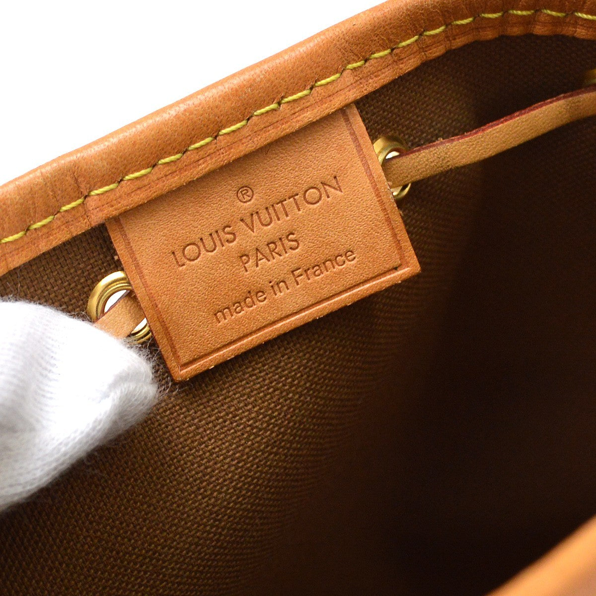 Louis Vuitton Noe Monogram Canvas, Brown, Canvas, Shoulder Bag