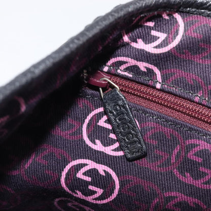 Gucci Princy Leather, Black, Leather, Tote Bag