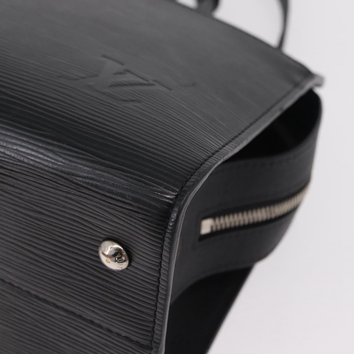 Louis Vuitton Vaneau Epi Leather, Black, Leather, Handbag