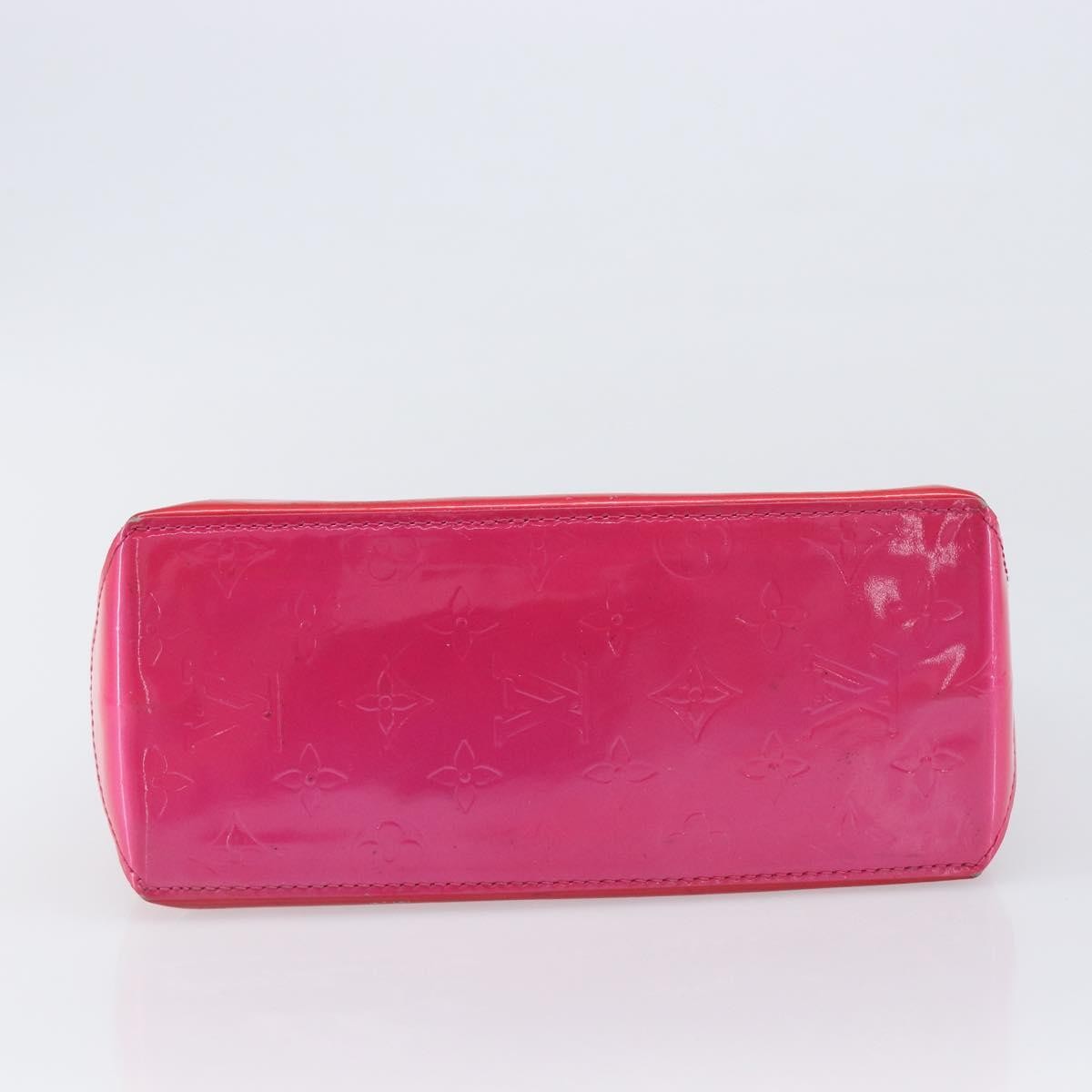 Louis Vuitton Reade Monogram Vernis, Pink, Patent Leather, Handbag