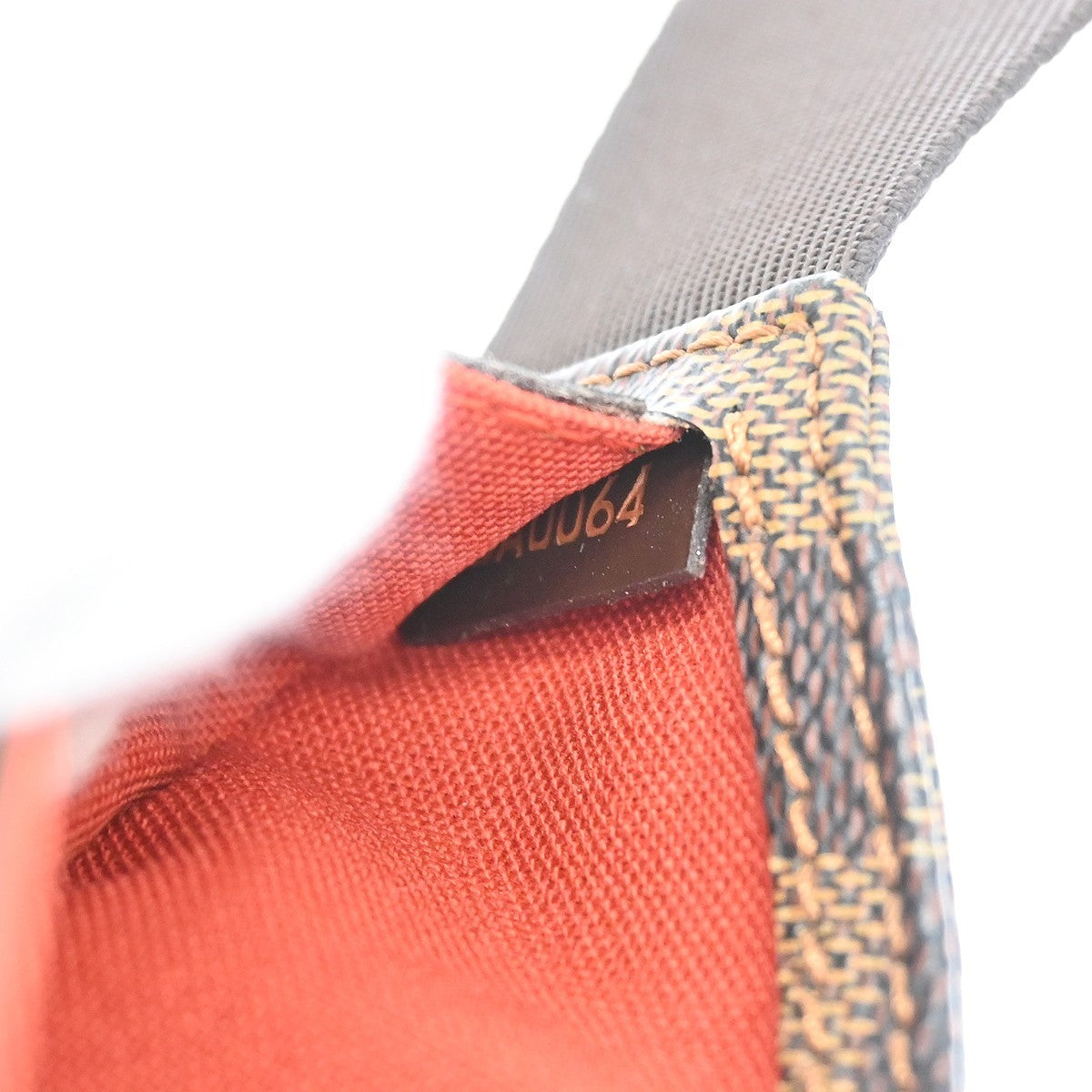 Louis Vuitton Geronimos Damier, Brown, Canvas, Clutch