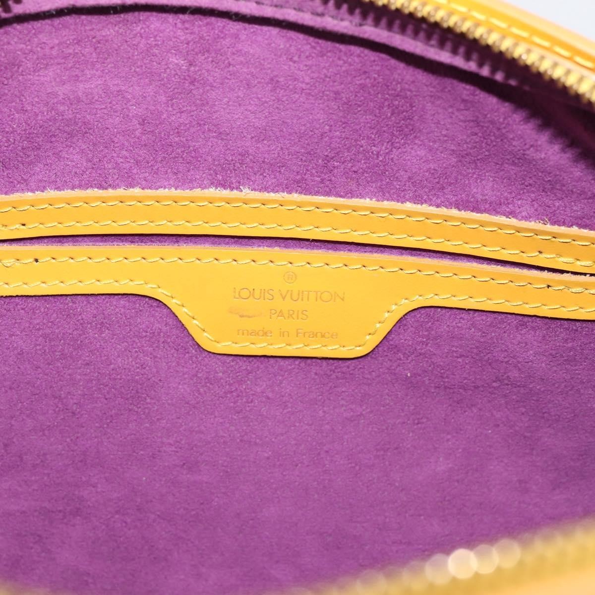 Louis Vuitton Soufflot Epi Leather, Yellow, Leather, Tote Bag