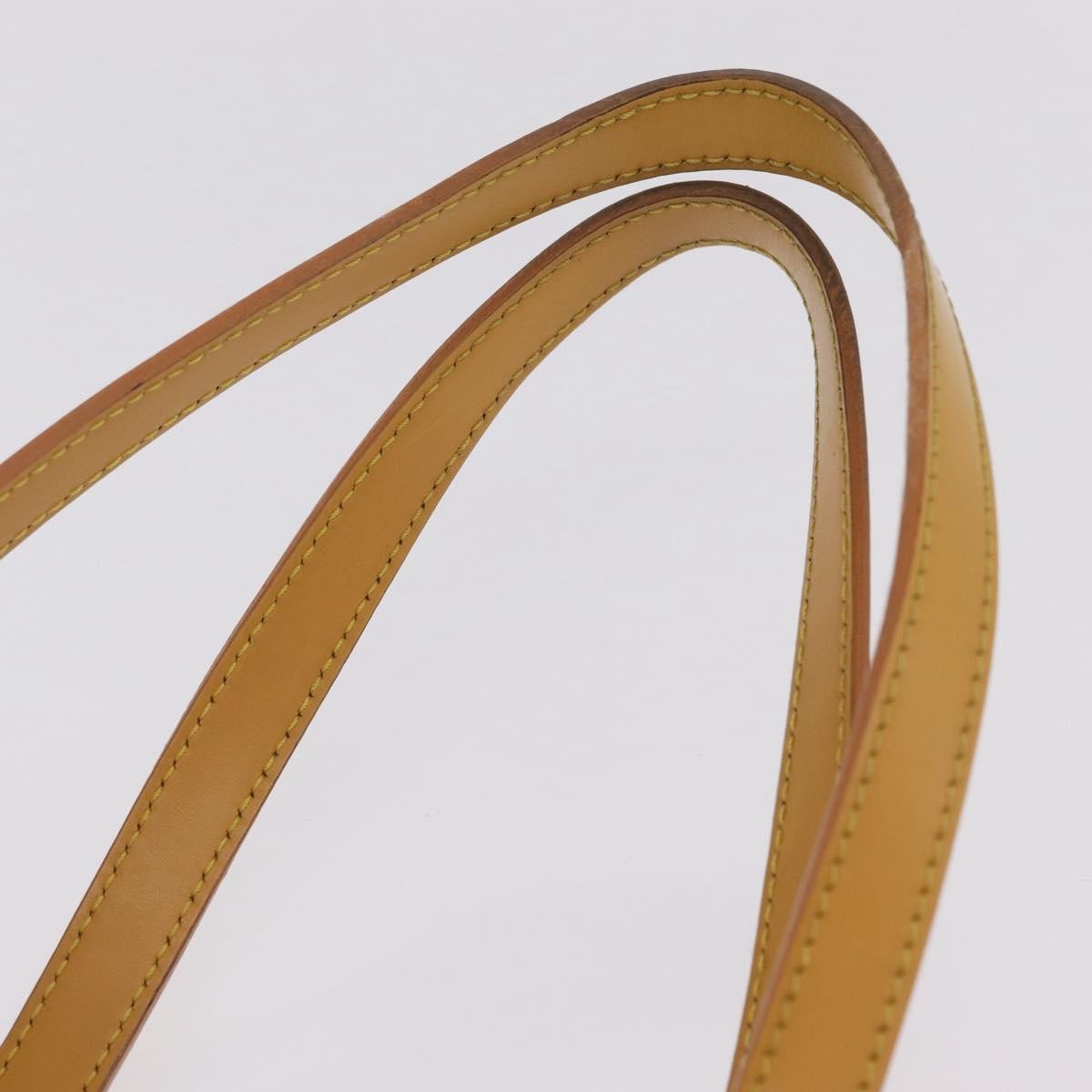 Louis Vuitton Petit Bucket Epi Leather, Yellow, Leather, Handbag