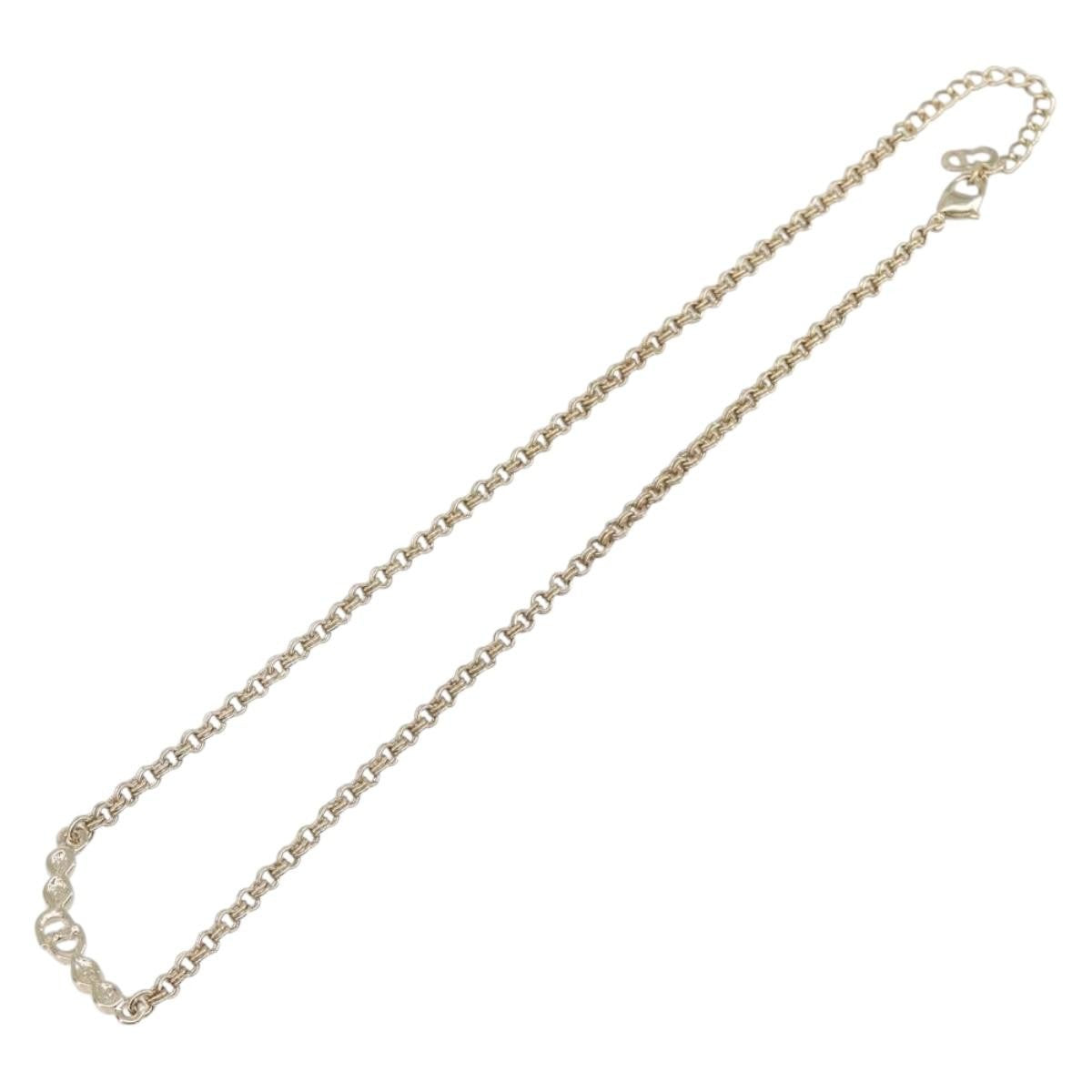 Christian Dior CD Logo Metal, Gold, Metal, Bracelet