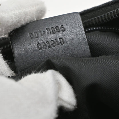 Gucci Hobo GG Canvas, Black, Canvas, Shoulder Bag
