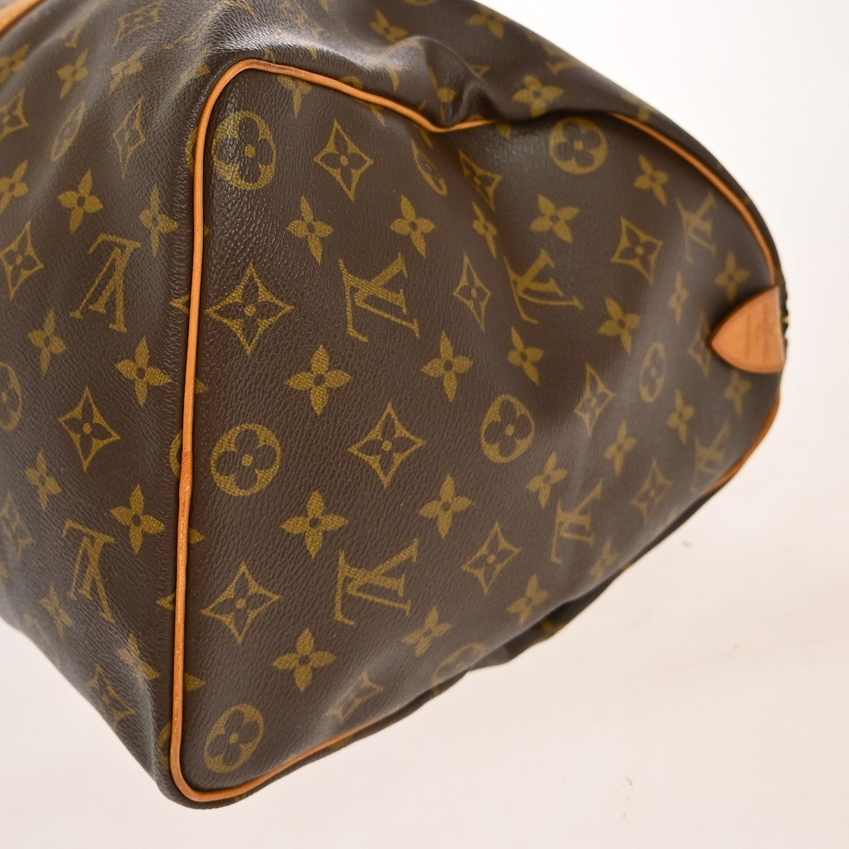 Louis Vuitton Keepall Monogram, Brown, Canvas, Travel Bag
