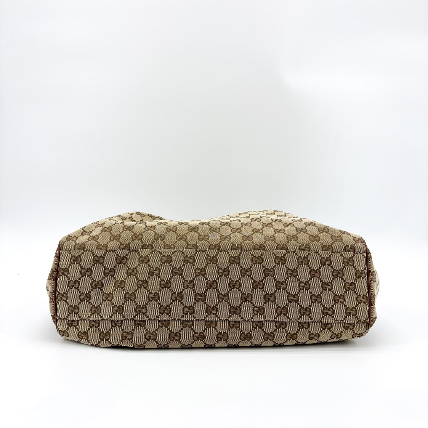 Gucci Sukey Canvas, Beige, Canvas, Handbag