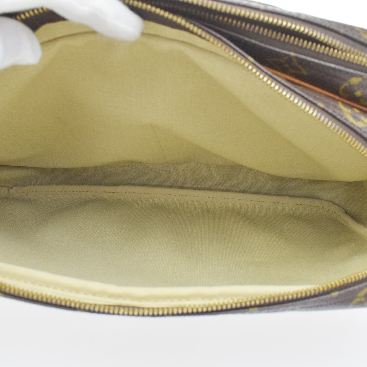 Louis Vuitton Reporter Monogram Canvas, Brown, Canvas, Shoulder Bag
