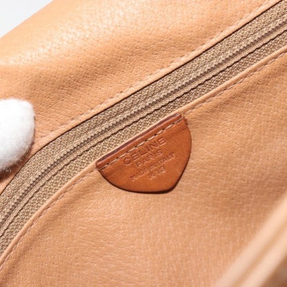 Celine Macadam Canvas, Brown, Canvas, Shoulder Bag